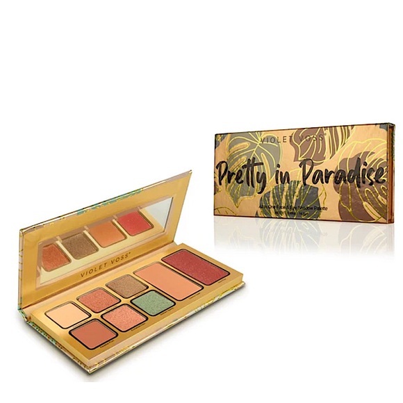 (NIB) - Pretty In Paradise Face & Shadow Palette - Violet Voss - Picture 2 of 9